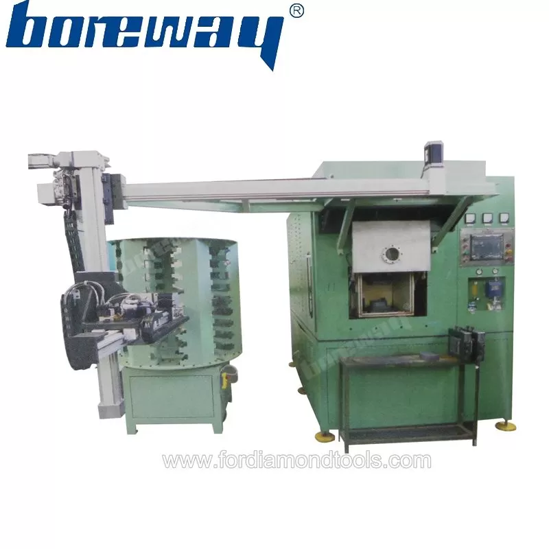 Fully automatic sintering furnace with manipulator
