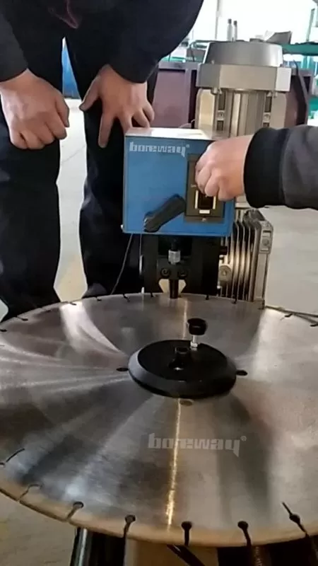 Automatic hammer machine for removal of useless segments03