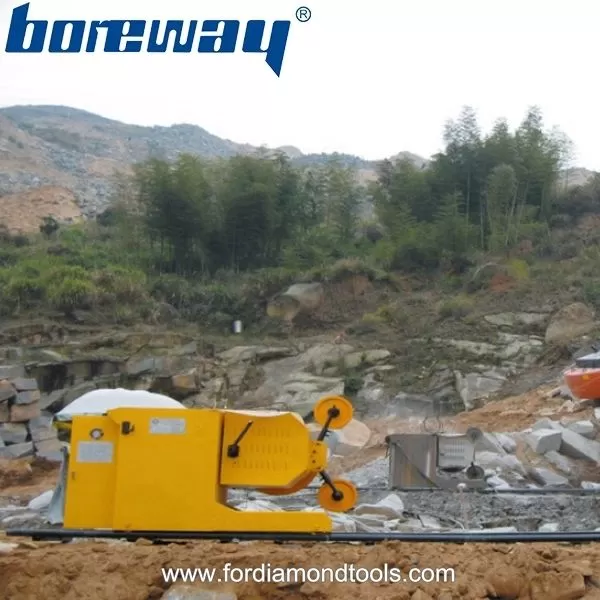 Diamod wire saw machine for stone cutting Granite and marble quarry usage -5