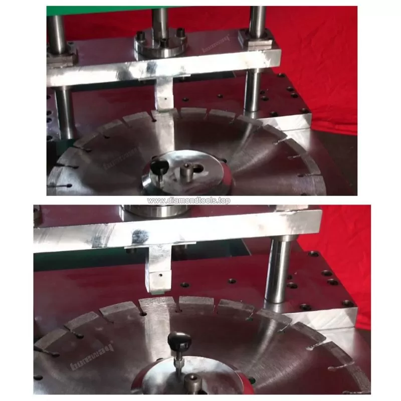 Automatic segments welding strength testing machine for diamond saw blade 02