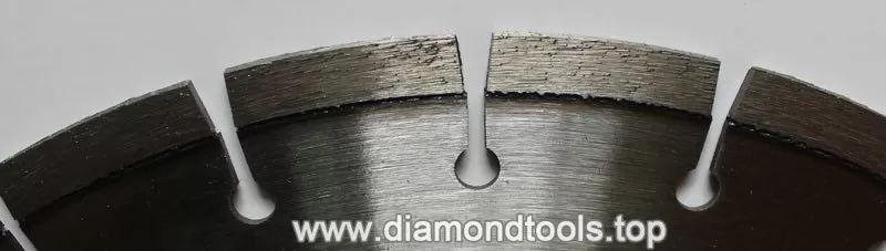 Laser welded diamond saw blades