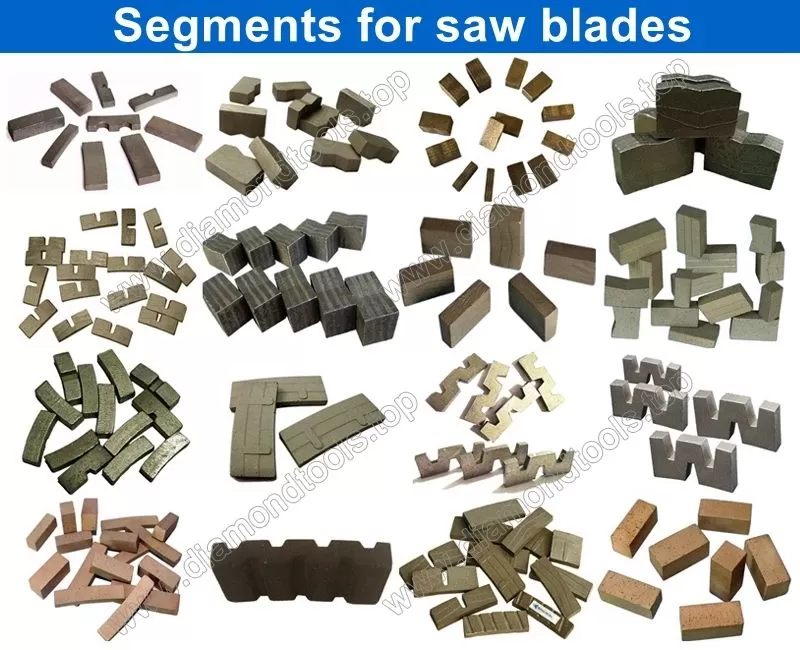 Boreway diamond Segments for saw blade
